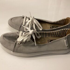 Vans Ultra Crush, Women's Canvas Flats, Lace-Up Sneakers, Skate Shoes, Size 5